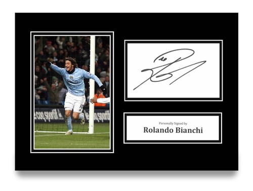Foto firmata rolando bianchi - foto,
