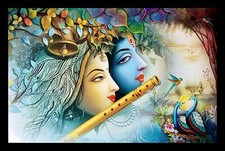 Radha Krishna Quadro con