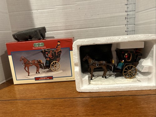 Lemax village hansom cab - village,