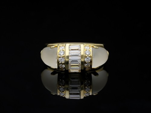 Anello diamanti - anello, ct.