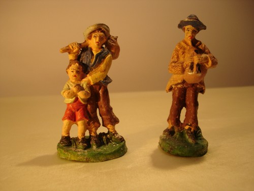 Coppia statuine presepe