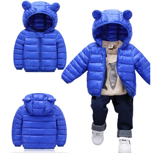 Piumino con cappuccio bambino