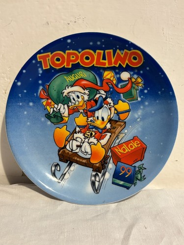 Piatto natale disney 1999 - natale,