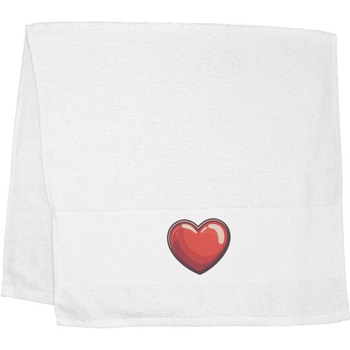 Asciugamano mano ospite cuore - asciugamano, mano/ospite