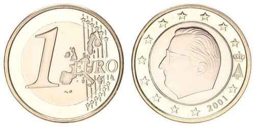 Belgio euro moneta - 1,
