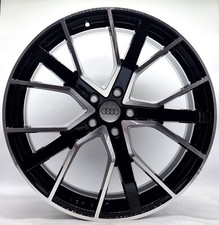 4 cerchi lega audi mercedes bmw volkswagen r20 nero diamantato lt005417