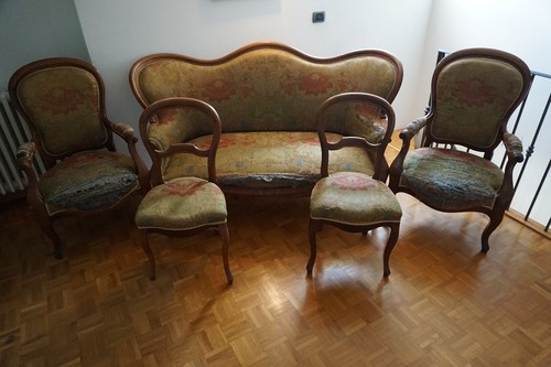 Salottino luigi xvi originale - xvi,