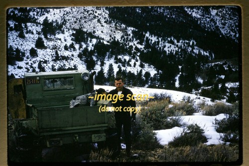 Uomo con camion - oregon, e