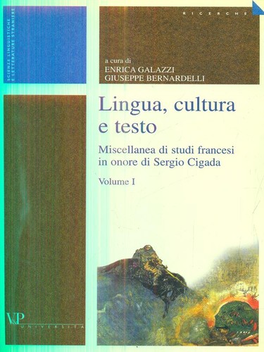 Lingua cultura testo - e, vol