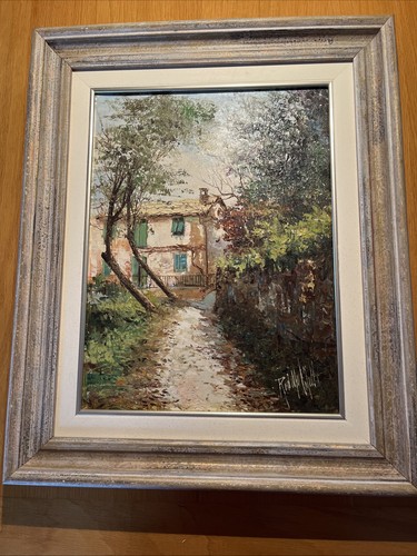 Quadro olio rodolfo - a, comelli