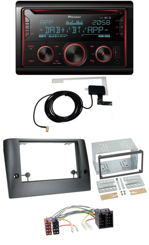 Pioneer 2din mp3 dab usb - mp3, cd