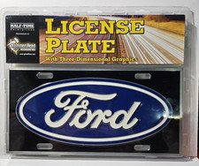 Targa Vanità Logo Ovale Ford