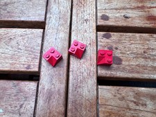 Lego red slope 2x2 double - red,