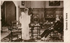 1927 Film Carnevale di Venezia Josyane attrice Pittaluga Cartolina fotografica