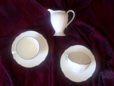 Ginori Laveno Duchessa 2 Tazze da Tè e lattiera