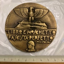 Medaglia Commemorativa Libro e