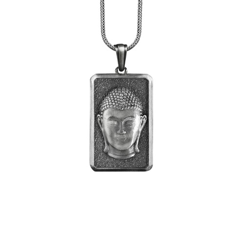 Collana con etichetta - , in
