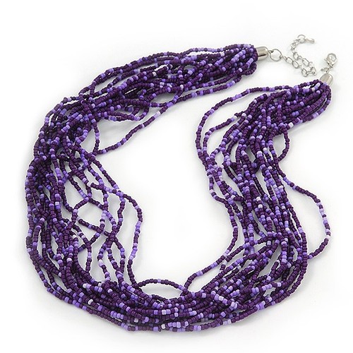 Collana multifilo con - , in
