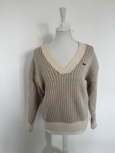 Lacoste maglione donna lana