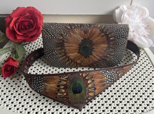 Pochette vintage piuma - , di