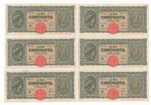 Lire italia turrita - lire, serie