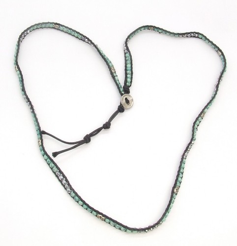 Collana finto turchese - collana, 29"