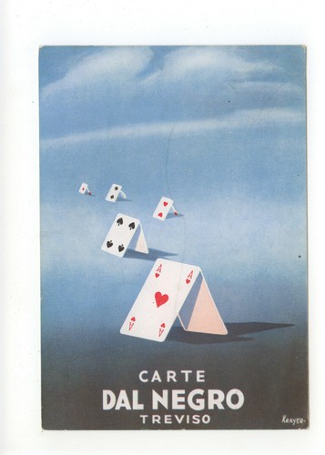 Cartolina carte dal negro - dal, non