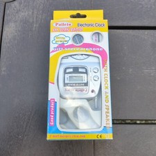 Electronic clock scan - clock, radio