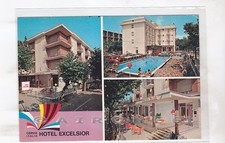 RAVENNA CERVIA 43 HOTEL ALBERGO Cartolina viaggiata 1974