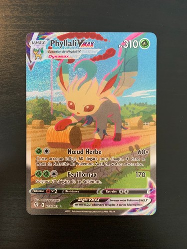 Carte pokémon phyllali vmax - :,