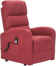 Jessica1 Poltrona Alzapersona Reclinabile Detraibile 19% Kit 4 Ruote Seduta Micr