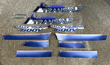 Adesivi Transalp XL 600 V anno 1990 - blu bianca -compatibile-stickers-decals