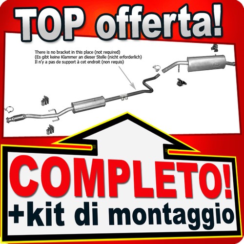 Impianto scarico peugeot - scarico,