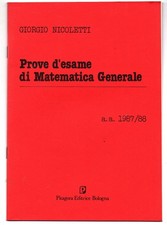 PROVE D'ESAME DI MATEMATICA