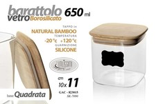 BARATTOLO Vetro BOROSILICATO