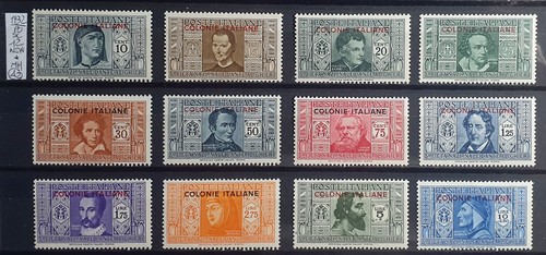 Italy regno colonie 1932 - italy,
