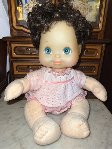 Child loving baby doll - child,