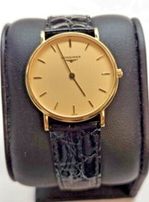 LONGINES 18k gold wrist watch