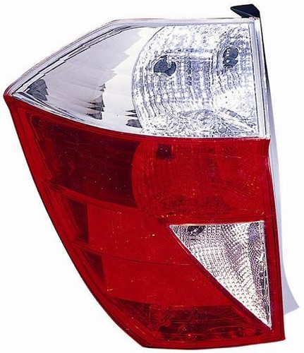 Fanale post bianco rosso - post, dx