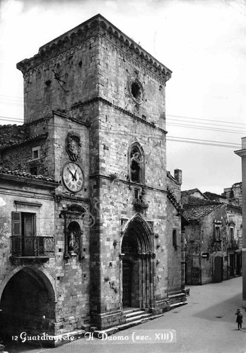 Cartolina guardiagrele duomo - cartolina,