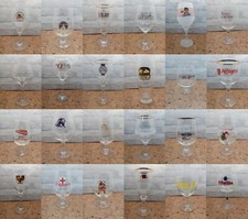 BICCHIERI CALICI DA BIRRA TRAPPISTA  AFFLIGEM CHOUFFE LA TRAPPE LEFFE PETRUS    