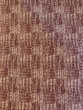 Set tenda pannello lungo tessuto geometrico ottico MOD vintage anni 60 70 52” X 62,5” MCM