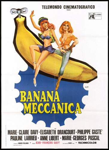 Banana meccanica manifesto - banana,