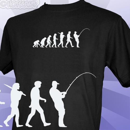 Shirt pesca uomo - t-shirt, evoluzione