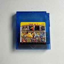 108 in 1 Game Cartridge Compatible with GB GBC GBA SP Multi Game Retro Gaming