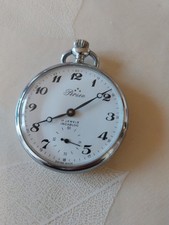 montre  De Poche Perseo 17jewels Swiss Made Fonctionne Bon Etat 44mm