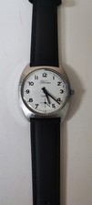 Orologio Vintage Perseo Ferrovie Dello Stato Anni 70 Incabloc 36 mm Swiss Made