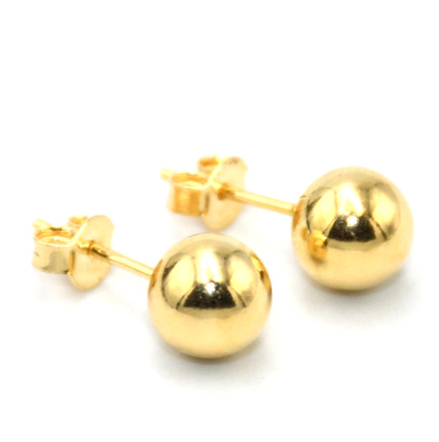Orecchini piccoli sfera - a, lobo