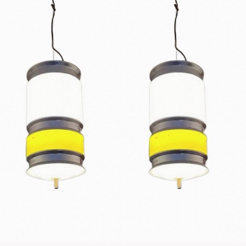 Rara coppia reggiani lampadari - coppia,