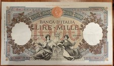 cartamoneta italiana Lire Mille -  21-10-1938
